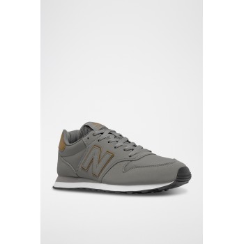 Sneakers 500 - Gris et marron - 02 - 30517010