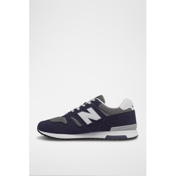 Sneakers ML565 - Bleu foncé et gris foncé - 02 - 30969732