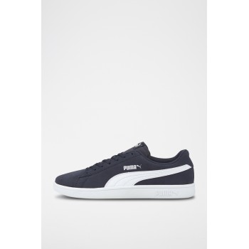 Sneakers en cuir Smash V2 - Bleu marine - 02 - 31137437