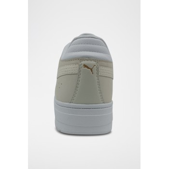 Sneakers en cuir Ca Pro Sport Smu - Blanc et beige - 02 - 31137439