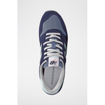 Sneakers en nubuck 373 - Bleu marine - 02 - 30516966