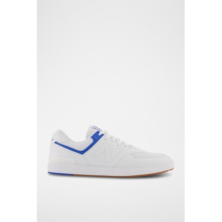 Sneakers en cuir 574 - Blanc - 02 - 30516986