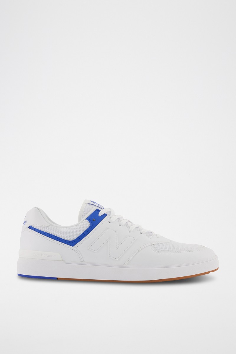 Sneakers en cuir 574 - Blanc - 02 - 30516986