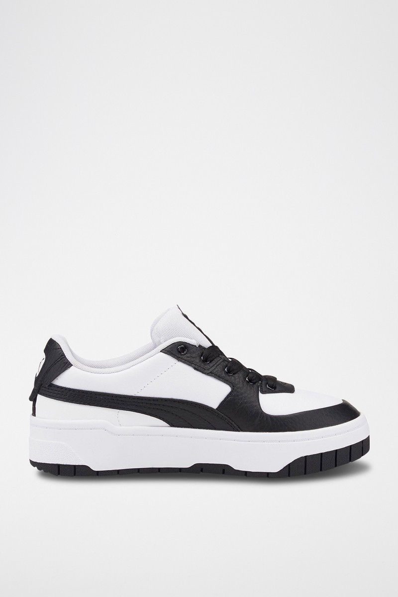 Sneakers en cuir Cali Dream WNS - Blanc et noir - 02 - 30778409