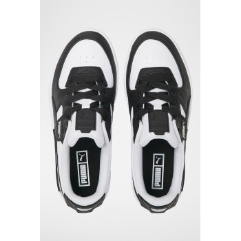 Sneakers en cuir Cali Dream WNS - Blanc et noir - 02 - 30778409