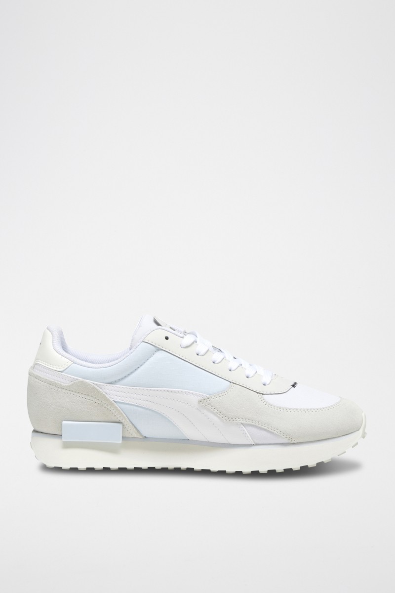 Sneakers en cuir Future Rider Override - Blanc et ciel - 02 - 31137491