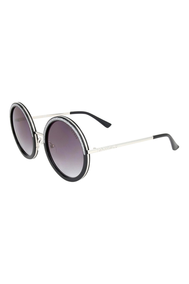 Lunettes de soleil femme - Catégorie 3 - Noir et argenté - 02 - 30025100