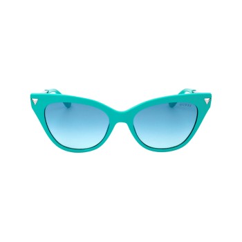 Lunettes de soleil femme - Catégorie 2 - Turquoise et argenté - 02 - 30941787