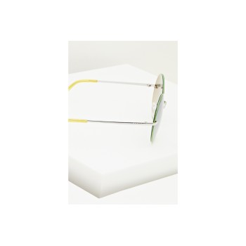 Lunettes de soleil femme - Verres effet miroir - Catégorie 3 - Vert chiné - 02 - 30941788