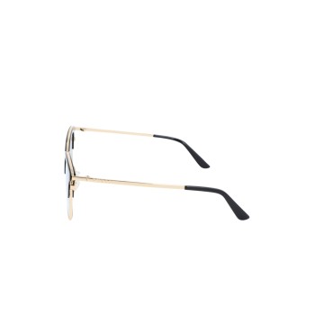 Lunettes de soleil femme - Verres effet miroir - Catégorie 3 - Argenté et noir - 02 - 31013629