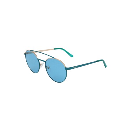 Lunettes de soleil mixte - Catégorie 2 - Bleu lagon et doré - 02 - 30025328