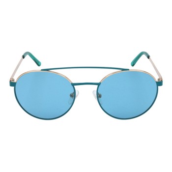 Lunettes de soleil mixte - Catégorie 2 - Bleu lagon et doré - 02 - 30025328