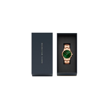 Montre à quartz en acier Iconic Link - 36 mm - Doré rose et vert - 02 - 31107835