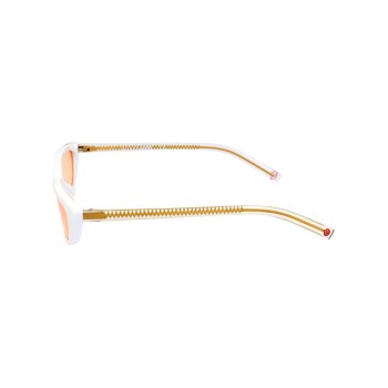 Lunettes de soleil mixte - 
Catégorie 1 - Blanc et jaune - 02 - 30025329