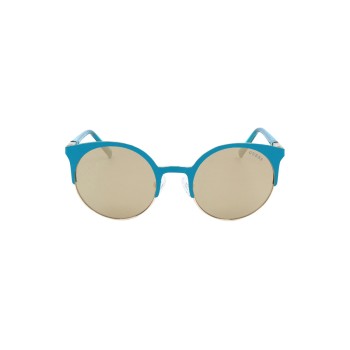 Lunettes de soleil mixte - Catégorie 3 - Turquoise et doré - 02 - 30025332