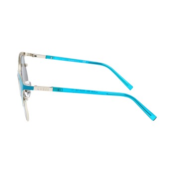 Lunettes de soleil mixte - Catégorie 3 - Turquoise et doré - 02 - 30025332