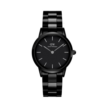 Montre à quartz en acier Iconic Link - 32 mm - Noir - 02 - 31107849