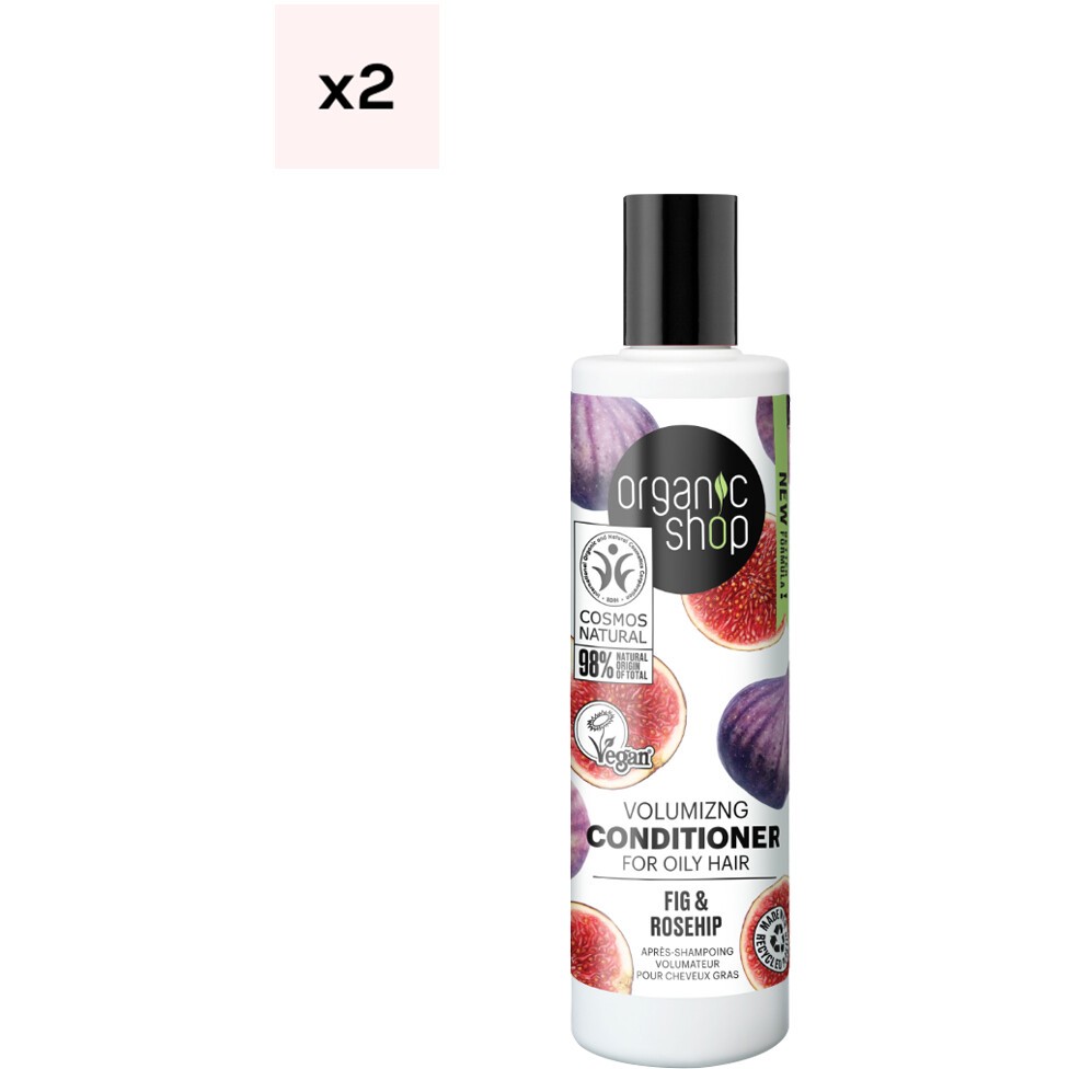 Après-shampoings rééquilibrants - Figue & cynorhodon - Cheveux gras - 2 x 280 ml - 03 - 30108488