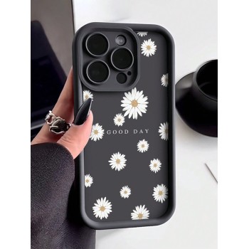 1 Pièce Étui De Téléphone Anti-chute Personnalisé Et Simple Épaissi Avec Petit Imprimé De Fleurs, Compatible Avec Iphone 11 12 13 14 11 Pro Max 12 Pro Max 13 Pro Max 14 Pro Max Xr 15 15 Pro 15 Pro Max Série Samsung - 29259311