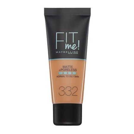 Fond de teint liquide matifiant - Fit Me Matte & Poreless - 332 Caramel brun - 30 ml - 03 - 27029332