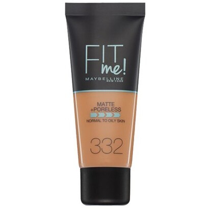 Fond de teint liquide matifiant - Fit Me Matte & Poreless - 332 Caramel brun - 30 ml - 03 - 27029332