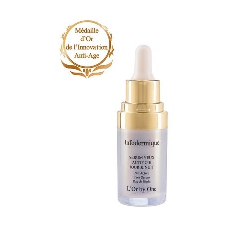 Sérum contour des yeux anti-âge actif 24h - Infodermique - Peaux matures - 15 ml - 03 - 26762467