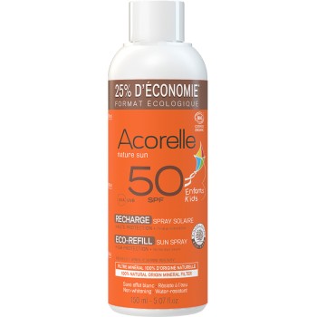 Recharge spray solaire SPF 50 bio - Visage & corps - Enfant - 150 ml - 03 - 26768431