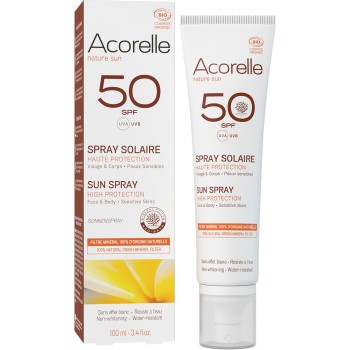 Spray solaire SPF 50 bio - Visage & corps - 100 ml - 03 - 26768432