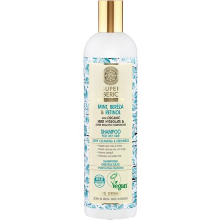 Shampoing - Menthe & bouleau - Super Siberica - Cheveux gras - 400 ml - 03 - 26768624