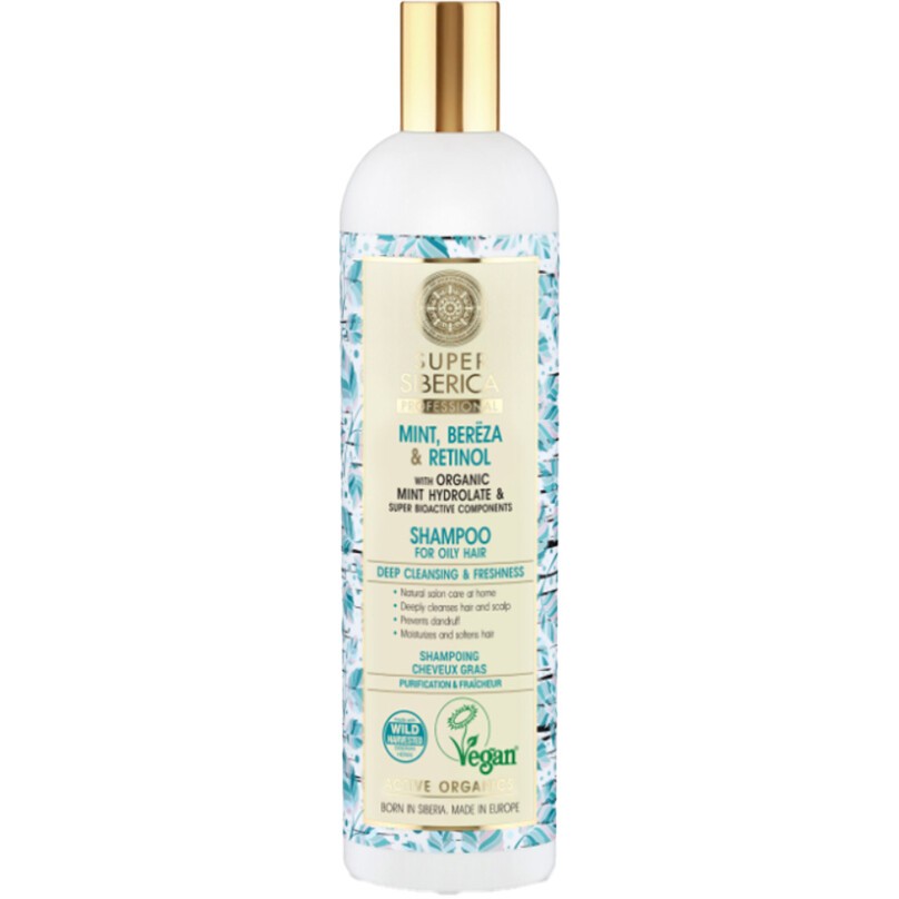 Shampoing - Menthe & bouleau - Super Siberica - Cheveux gras - 400 ml - 03 - 26768624