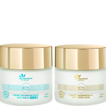 Crèmes de jour & de nuit - Elixir Royal - Acide hyaluronique & collagène - Peaux matures - 03 - 31852263