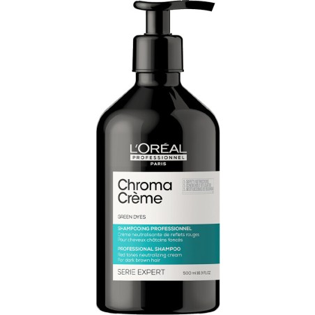 Shampoing neutralisant reflets rouges - Chroma Green - Cheveux châtains foncés - 500 ml - 03 - 26768593