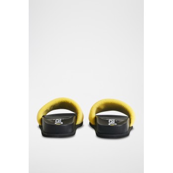 Claquettes - 
Noir et jaune - 02 - 32032817