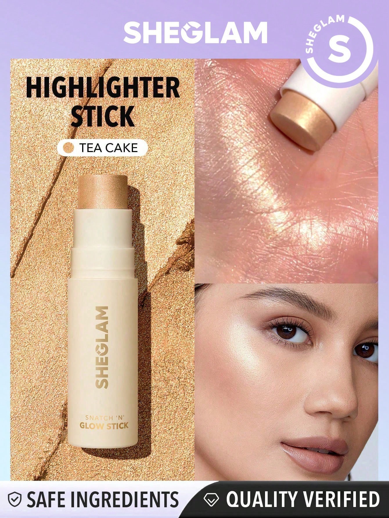 SHEGLAM Gâteau Snatch 'n' Glow Stick-Thé - 15036932