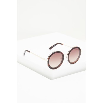 Lunettes de soleil femme - 
Catégorie 3 - Argenté et marron - 02 - 27911602