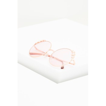 Lunettes de soleil femme - 
Catégorie 1 - Doré rose - 02 - 27911613