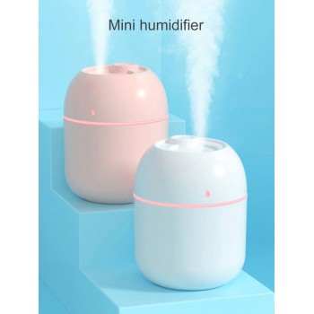 1 pièce 220ml Mini En Forme De Goutte Portable air Humidificateur & Diffuseur D'huiles Essentielles , Voiture & Domicile Utiliser , Adapté Pour Bureau & Domicile - 22958539