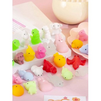 1/6/12 Pièces Mochi Squishies Kawaii Anima Jouets Squishy pour anti-stress Boule de compression Cadeaux de fête Jouets de soulagement du stress pour un anniversaire - 35362356