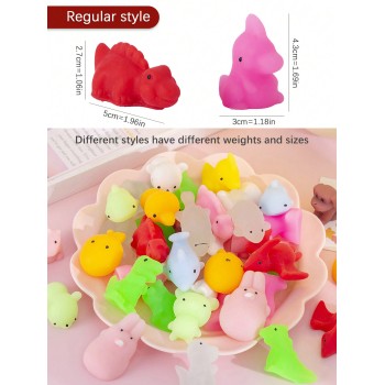 1/6/12 Pièces Mochi Squishies Kawaii Anima Jouets Squishy pour anti-stress Boule de compression Cadeaux de fête Jouets de soulagement du stress pour un anniversaire - 35362356