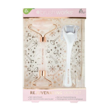 Set rajeunissant - Rouleau quartz rose & rouleau aiguilles de dermabrasion