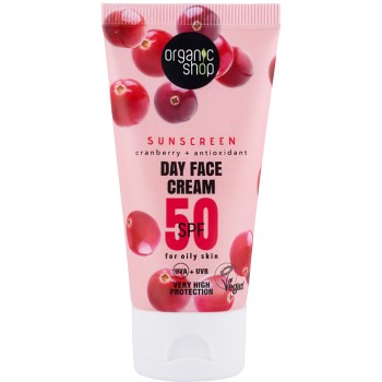 Crème solaire SPF 50 - Cranberry - Peaux mixtes à grasses - 50 ml - 03 - 27423310