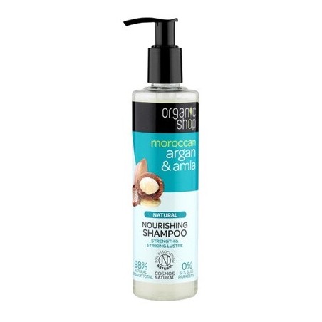 Shampoing nourrissant - Argan & amla bio - Cheveux secs - 280 ml - 03 - 27423274