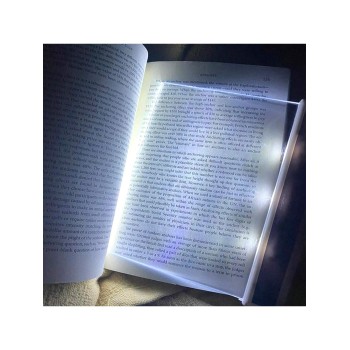 Lampe de lecture de livre transparente à LED aléatoire, veilleuse et lampe de bureau portables pour étudiants - 35589910