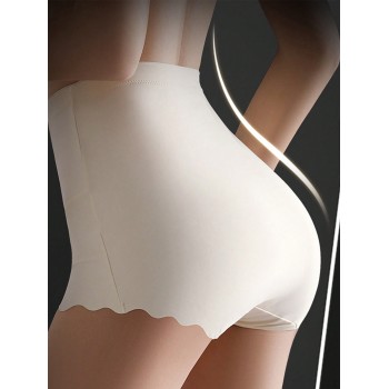 Sous-vêtements taille haute sculptants pour femmes, gaines post-partum, contrôle du ventre et levage des fesses, entrejambe antibactérien en soie - 36843221