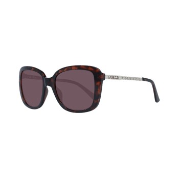 Lunettes de soleil femme - Catégorie 3 - Marron et argenté - 02 - 32186252