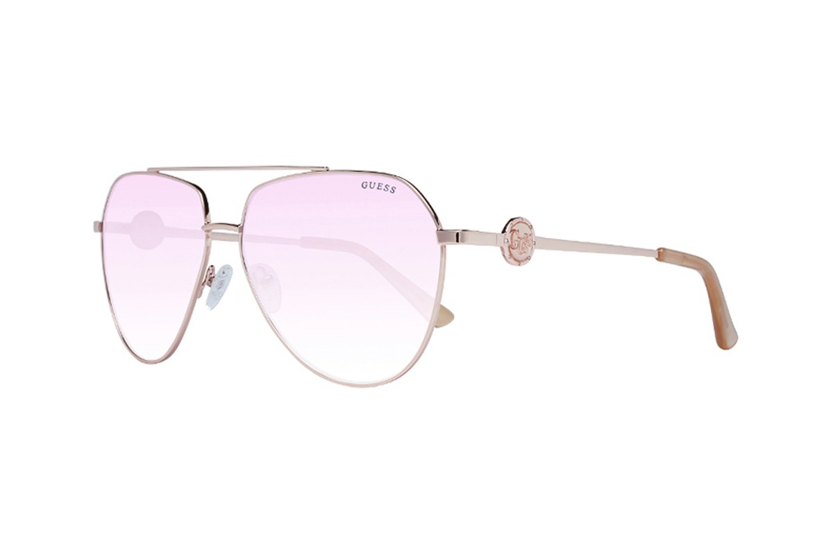 Lunettes de soleil femme - Catégorie 2 - Doré rose - 02 - 32186253