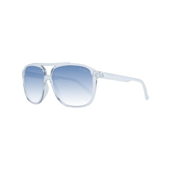 Lunettes de soleil homme - Catégorie 3 - Bleu transparent - 02 - 32186249