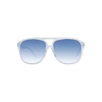 Lunettes de soleil homme - Catégorie 3 - Bleu transparent - 02 - 32186249