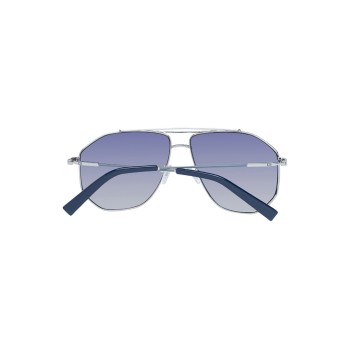 Lunettes de soleil homme - Catégorie 3 - Argenté et bleu marine - 02 - 32186254