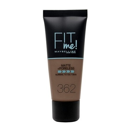 Fond de teint liquide matifiant - Fit Me Matte & Poreless - 362 Deep golden - 30 ml - 03 - 26762610